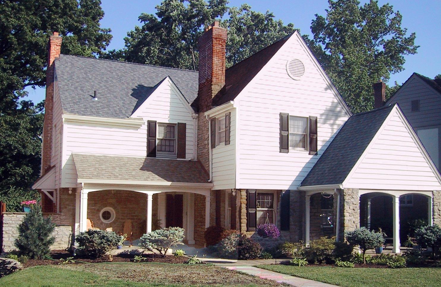 Covered porch addition in Oakley